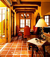 Loreto Bay home interior.